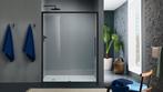 Douchewand met schuifdeur links, Ophalen, Nieuw, Glas