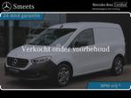 Mercedes-Benz Citan 110 CDI L1 PRO MBUX BIJRIJDERSBANK, Auto's, Bestelwagens en Lichte vracht, Stof, Zwart, 4 cilinders, Wit