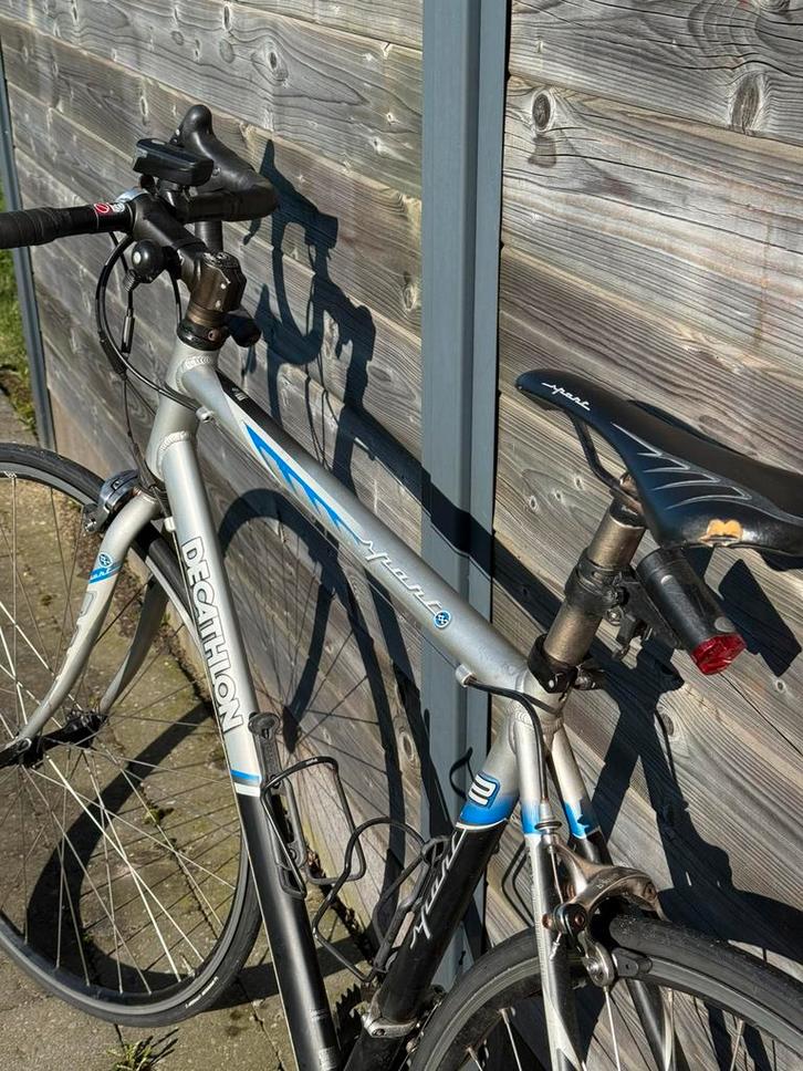 Racefiets decathlon, Fietsen en Brommers, Fietsen | Heren | Herenfietsen, Gebruikt, Overige merken, 57 tot 61 cm, Versnellingen