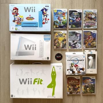 Nintendo Wii-consoles + spellen  beschikbaar voor biedingen