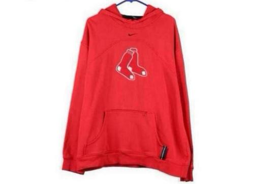 BOSTON RED SOX NIKE MLB Hoodie vintage XL heren mannen rood, Kleding | Heren, Truien en Vesten, Maat 56/58 (XL), Rood, Ophalen of Verzenden