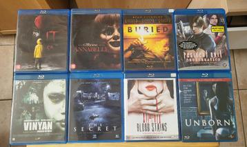 Lot Blu-Ray films d’horreur / suspense beschikbaar voor biedingen