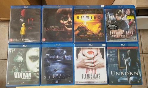 Lot Blu-Ray films d’horreur / suspense, Cd's en Dvd's, Blu-ray, Horror, 3D, Ophalen