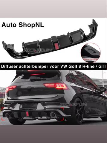 Diffuser Golf 8 – Carbon / Mat / Glans – Snelle levering! beschikbaar voor biedingen