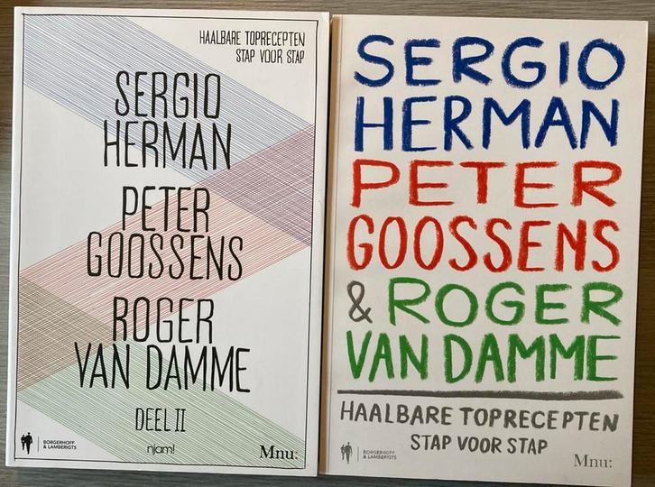 Sergio Herman, Peter Goossens en Roger van Damme, Boeken, Kookboeken, Zo goed als nieuw, Ophalen of Verzenden