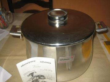 Demeyere, soepketel in Silvinox 18/10 model "Venus.,, Inox, Enlèvement, Casserole ou Cocotte-minute, Plaque céramique