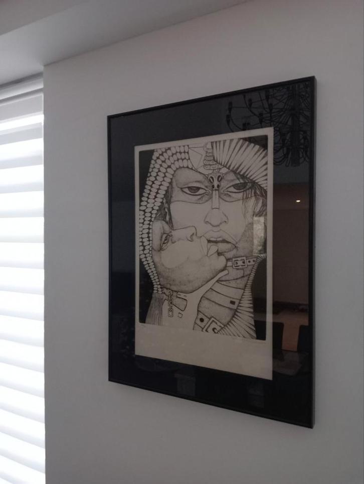 JEF VAN TUERENHOUT, Antiek en Kunst, Kunst | Etsen en Gravures, Ophalen