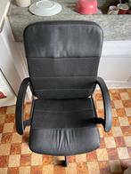 Chaise de bureau noir Ikea, Ophalen, Zo goed als nieuw, Zwart, Bureaustoel