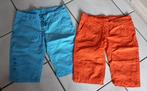 2xMeisjes bermuda oranje/blauw - JBC -maat 170, Kinderen en Baby's, Kinderkleding | Maat 170, Broek, Gebruikt, JBC, Verzenden