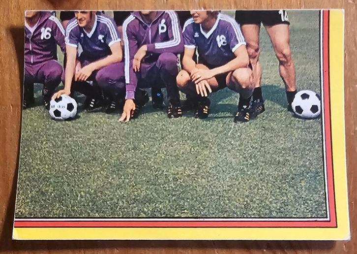 Panini Football 75 nr 5 Team Anderlecht Non utilisé !, Hobby & Loisirs créatifs, Autocollants & Images, Comme neuf, Autocollant