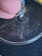 2 bierglazen La trappe trappistenbier prima staat, Ophalen of Verzenden, Nieuw, Glas of Glazen, La Trappe