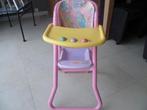 Eetstoel poppen, maxi cosi poppen en opvouwbaar poppenbedje, Kinderen en Baby's, Speelgoed | Poppen, Ophalen, Gebruikt