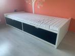 Eenpersoons bed, IKEA, opbergruimte, Huis en Inrichting, Slaapkamer | Bedden, Ophalen, Gebruikt, Eenpersoons