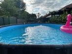 Groot Intex zwembad 458 rond en 122 diep inclusief ALLES twv, Rond, 300 cm of meer, Zo goed als nieuw, Ophalen