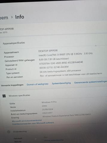Dell Optiplex 3070 beschikbaar voor biedingen
