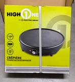 Nieuwe crêpemaker HighOne - Pannekoekenmaker, Elektronische apparatuur, Ophalen of Verzenden, Nieuw