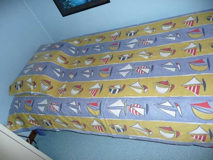 lakens en dekbedovertrekken 1-persoonsbed, Huis en Inrichting, Slaapkamer | Beddengoed, Gebruikt, Dekbedovertrek, Eenpersoons