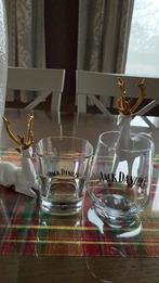 Jack Daniels Whisky glazen 2stuks voor 10 €, Enlèvement, Neuf