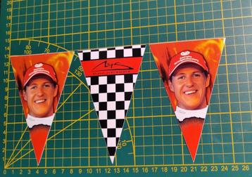 Lot 3x stickers F1 Michael Schumacher Ferrari periode beschikbaar voor biedingen