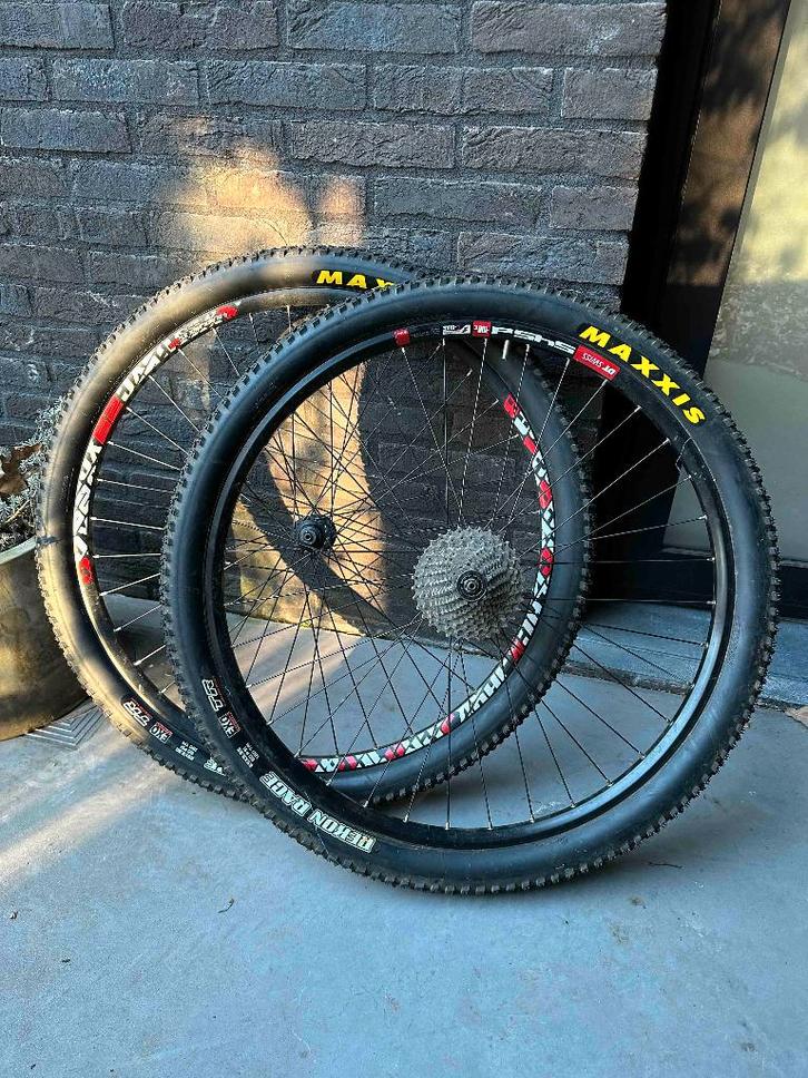 29" Mountainbike wielset QR disc, Fietsen en Brommers, Fietsonderdelen, Gebruikt, Mountainbike, Wiel, Ophalen