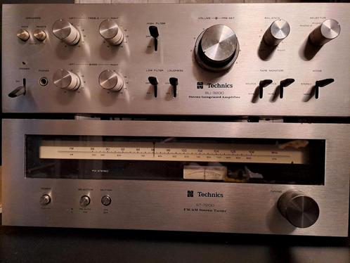 Technics SU-3200 et ST-7200 vintage, TV, Hi-fi & Vidéo, Chaîne Hi-fi, Comme neuf, Autres marques, Enlèvement