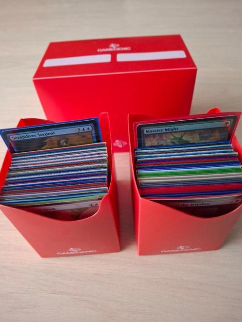 MTG Box with R, U, C Foils only (120 NM cards) !!, Hobby en Vrije tijd, Verzamelkaartspellen | Magic the Gathering, Zo goed als nieuw