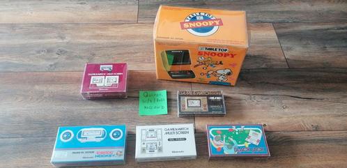 ✅🔴 Mooi lot van 6 Nintendo Game and Watch 🔴✅, Consoles de jeu & Jeux vidéo, Jeux | Nintendo Game Boy, Utilisé, Aventure et Action