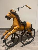 Antiek houten paard, Ophalen