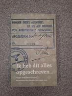 Max Cahen - Ik heb dit alles opgeschreven..., Ophalen of Verzenden, 20e eeuw of later, Gelezen