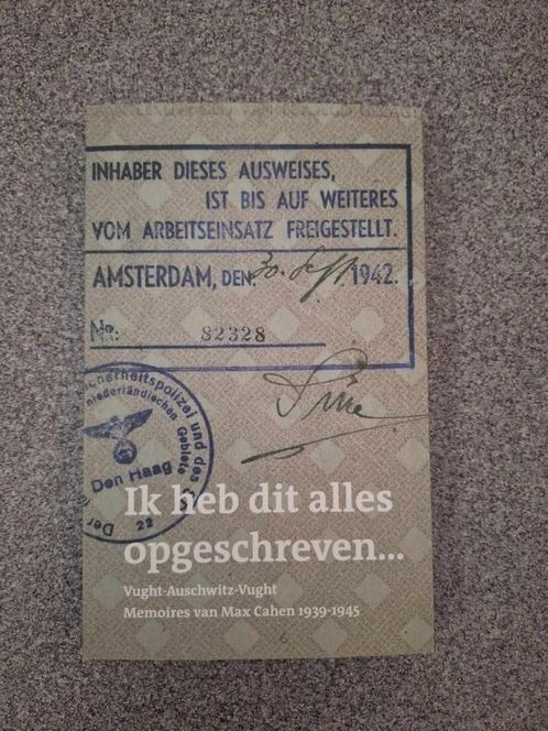 Max Cahen - Ik heb dit alles opgeschreven..., Boeken, Geschiedenis | Stad en Regio, Gelezen, 20e eeuw of later, Ophalen of Verzenden