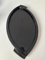 Vintage zwart glazen dienbord, Enlèvement