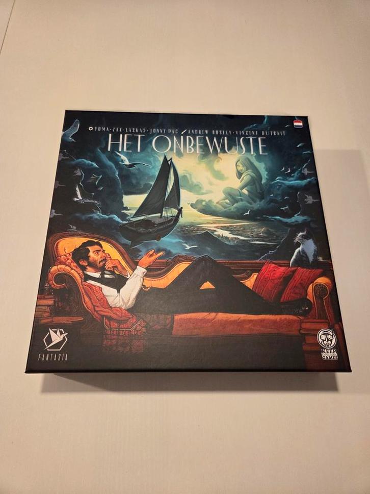 Het Onbewuste (Unconscious Mind) Nederlandstalig, Hobby en Vrije tijd, Gezelschapsspellen | Bordspellen, Zo goed als nieuw, Drie of vier spelers