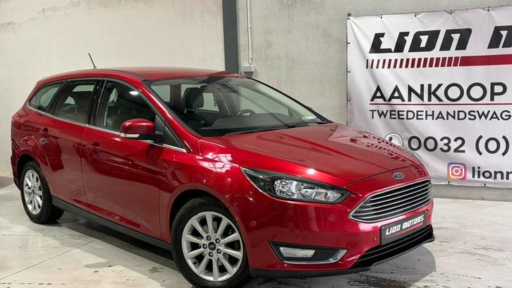 Ford Focus 1.6 Tdci | Titanium | Garantie 1J | Euro 6, Auto's, Ford, Bedrijf, Te koop, Focus, ABS, Airbags, Airconditioning, Bluetooth