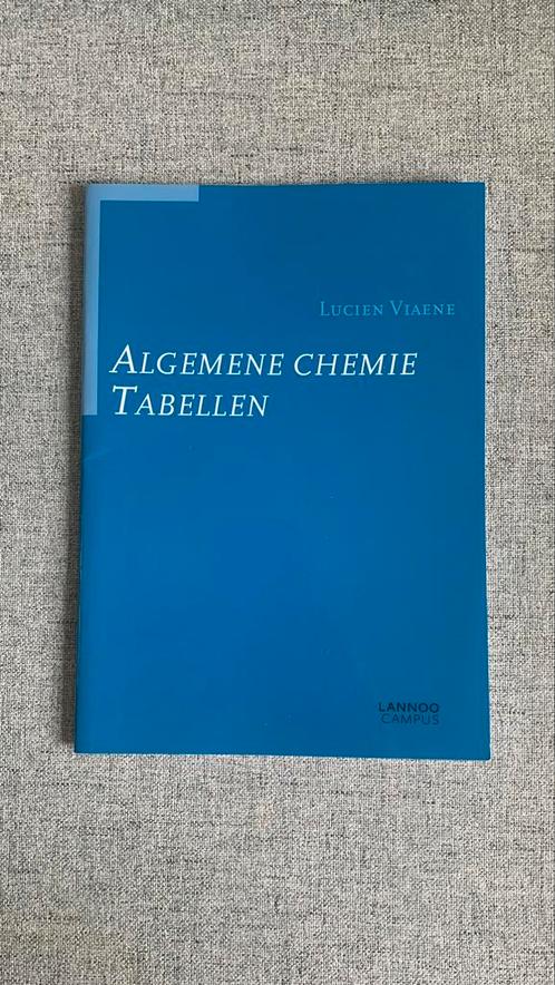 L. Viaene - Algemen chemie tabellen, Livres, Science, Comme neuf, Autres sciences, Enlèvement ou Envoi
