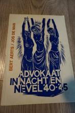 Bert aerts advokaat in nacht en nevel 40-45, Ophalen of Verzenden, Tweede Wereldoorlog