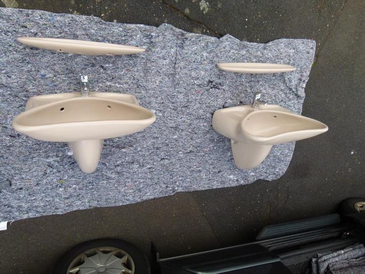 vintage wastafel lavabo Luigi Colani 70er Bahama, Verzamelen, Retro, Huis en Inrichting, Ophalen