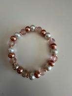 Armband met parels roségoud, Ophalen of Verzenden, Goud