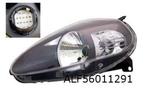 Fiat Grande Punto (-9/08) koplamp Links (zwart) (geschikt vo, Verzenden, Nieuw, Fiat