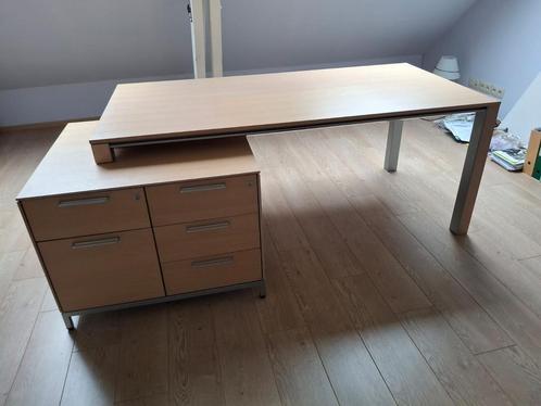 Sicame bureau en ladenblok, Huis en Inrichting, Bureaus, Zo goed als nieuw, Bureau, Ophalen