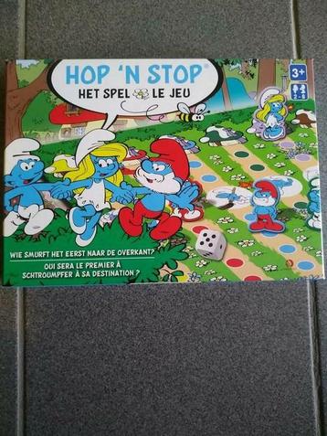 Spel smurfen Hop 'n stop, Hobby en Vrije tijd, Ophalen, Zo goed als nieuw