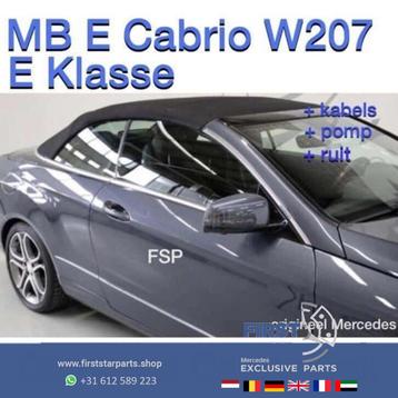 W207 Cabrio dak Mercedes E Klasse 2009-2016 Compleet dak AMG beschikbaar voor biedingen
