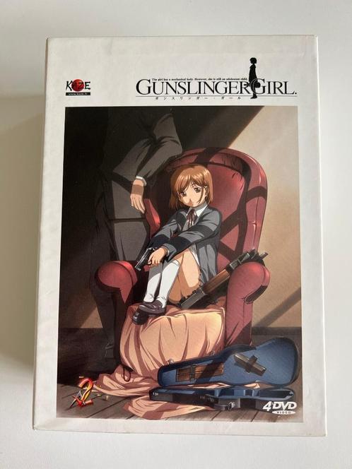 Coffret DVD Gunslinger Girl Full Ammo Edition, Cd's en Dvd's, Dvd's | Tekenfilms en Animatie, Zo goed als nieuw, Anime (Japans)
