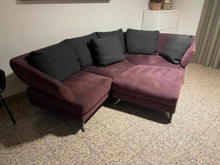 Zitbank 222 Rolf Benz, Huis en Inrichting, Zetels | Zetels, Zo goed als nieuw, Hoekbank, Vierpersoons of meer, 300 cm of meer
