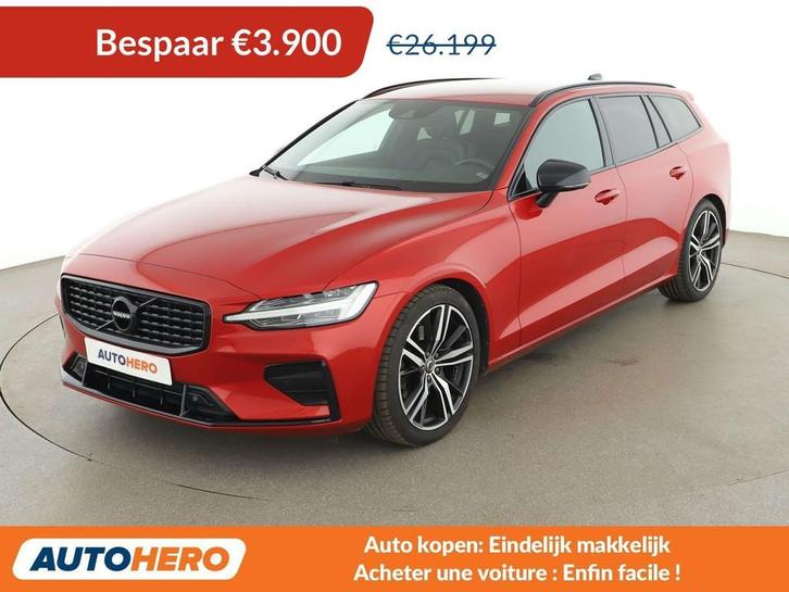 Volvo V60 2.0 T4 R-Design (année de construction 2019), Autos, Volvo, Achat, V60, ABS, Caméra de recul, Airbags, Air conditionné