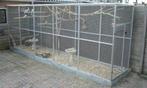 Aluminium Volière 1m x 4 meter x 2 m, Dieren en Toebehoren, Vogels | Hokken en Kooien, Ophalen of Verzenden, Nieuw, Aluminium