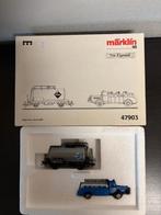 Marklin 47903 Aral ketelwagen en vrachtwagen, Wisselstroom, Ophalen of Verzenden, Märklin, Nieuw