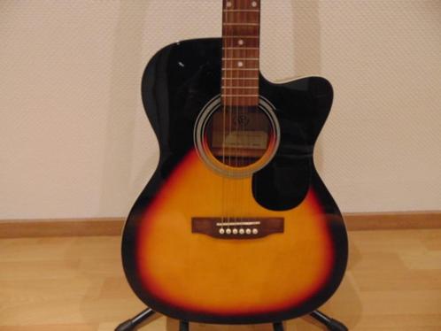 guitare semi-acoustique SX, avec connexion amplificateur !, Musique & Instruments, Instruments à corde | Guitares | Acoustiques