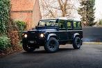 Land Rover Defender 110 TD5 // EERSTE EIGENAAR, Auto's, Stof, 4x4, Blauw, 3500 kg