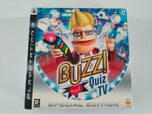 Buzz Quiz TV Special Edition, Games en Spelcomputers, Games | Sony PlayStation 3, Gebruikt, Puzzel en Educatief, 3 spelers of meer