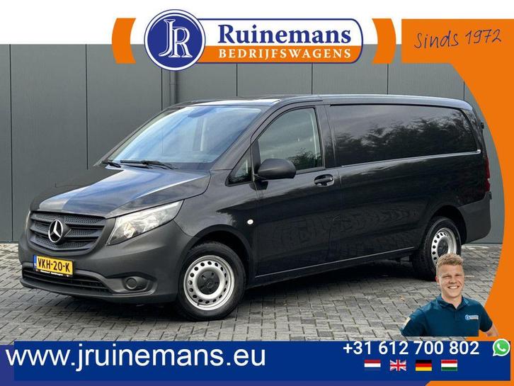 Mercedes-Benz Vito 110 CDI 110 PK / L2H1 / 1e EIGENAAR / TRE, Auto's, Bestelwagens en Lichte vracht, Airconditioning, Centrale vergrendeling